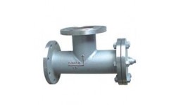 法兰连接正、反折流T型过滤器