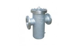 法兰连接直通篮式过滤器